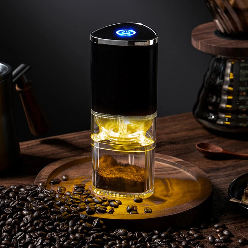 Electric Coffee Grinder Coffee Bean Automatic Portable USB TYPE Food Coffee Kitchen Gadgets